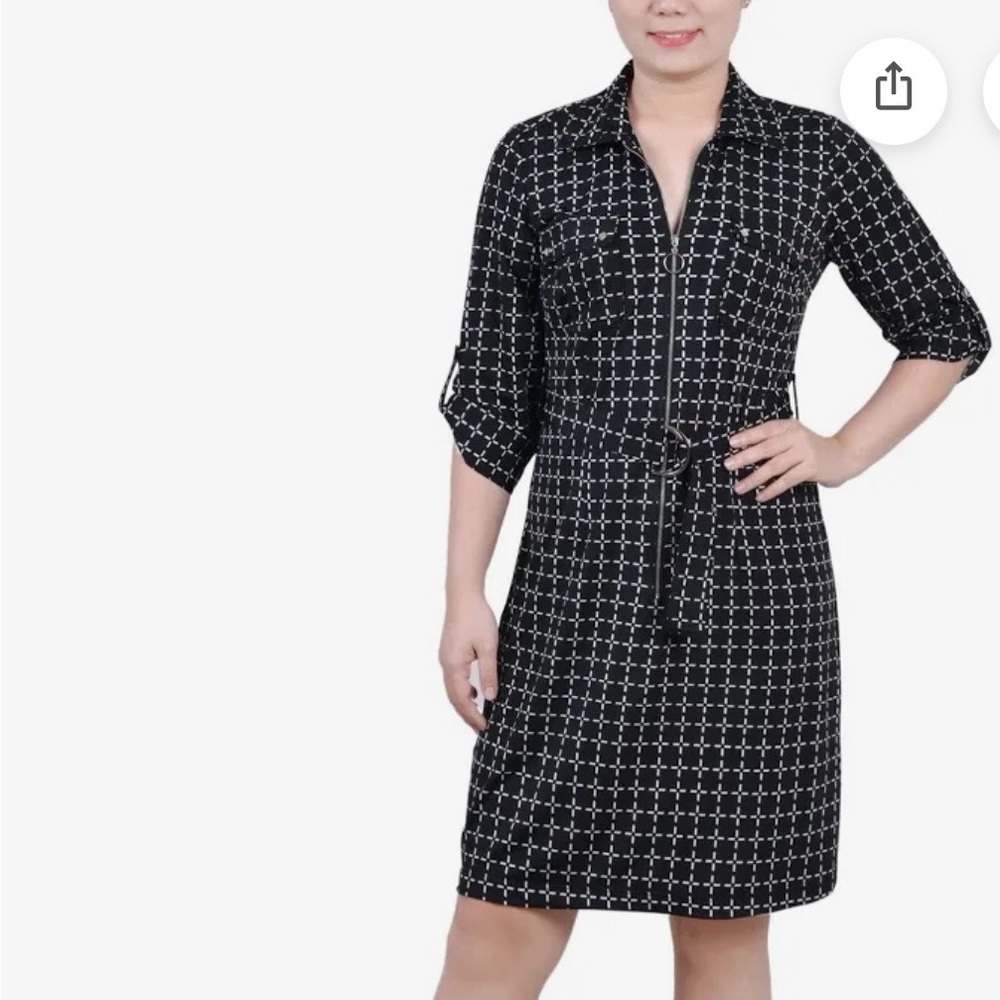Banana Republic Factory Dresses | Banana Republic | Color: Black/White | Size:M